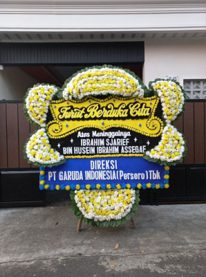 Papan Bunga Duka di Morobongo